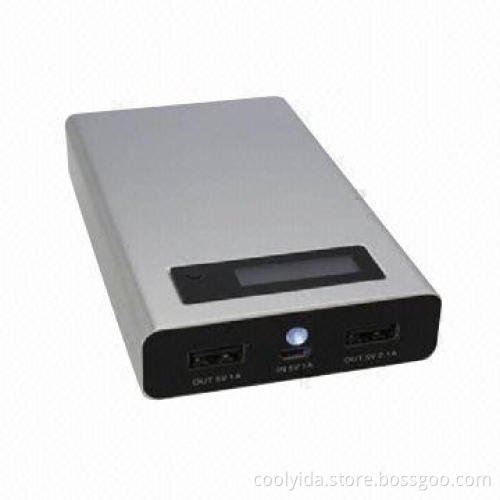 Power Bank with 6,000mAh Capacity, Sized 120 x 73 x 21mm, 5V DC Output Voltage